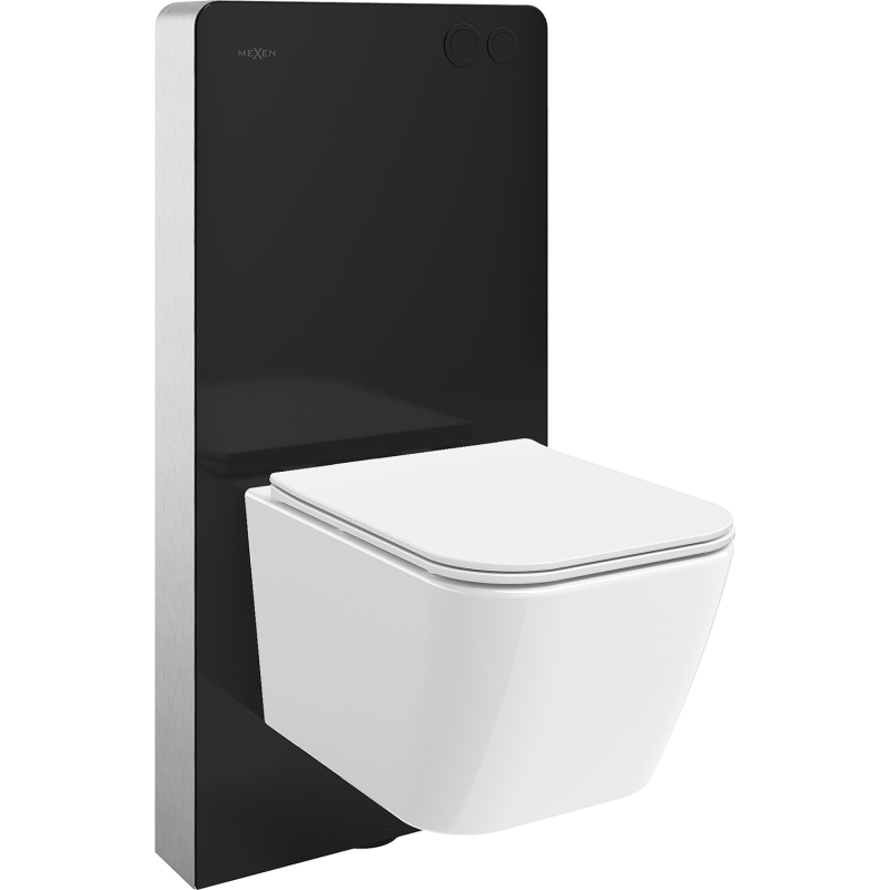 Mexen zestaw natynkowy WC stelaż pneumatyczny Tex Air G z miską WC Madox i deską wolnoopadającą, biały - 615030154000A-70