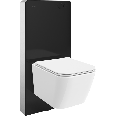 Mexen zestaw natynkowy WC stelaż pneumatyczny Tex Air G z miską WC Madox i deską wolnoopadającą, biały - 615030154000A-70