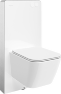 Mexen zestaw podtynkowy WC stelaż Tex Air Slim z miską WC Madox i deską wolnoopadającą, biały - 610030154000A