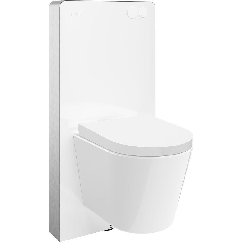 Mexen zestaw natynkowy WC stelaż pneumatyczny Tex Air G z miską WC Rico i deską wolnoopadającą, biały- 615030720200A-20