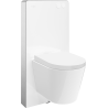 Mexen zestaw natynkowy WC stelaż pneumatyczny Tex Air G z miską WC Rico Tornado i deską wolnoopadającą biały - 615030720200TA-20