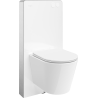 Mexen zestaw natynkowy WC stelaż pneumatyczny Tex Air G z miską WC Rico i deską wolnoopadającą, biały - 615030720300A-20