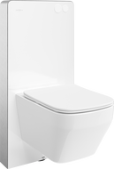 Mexen zestaw natynkowy WC stelaż pneumatyczny Tex Air G z miską WC Teo Tornado i deską wolnoopadającą, biały - 615030850600TA-20