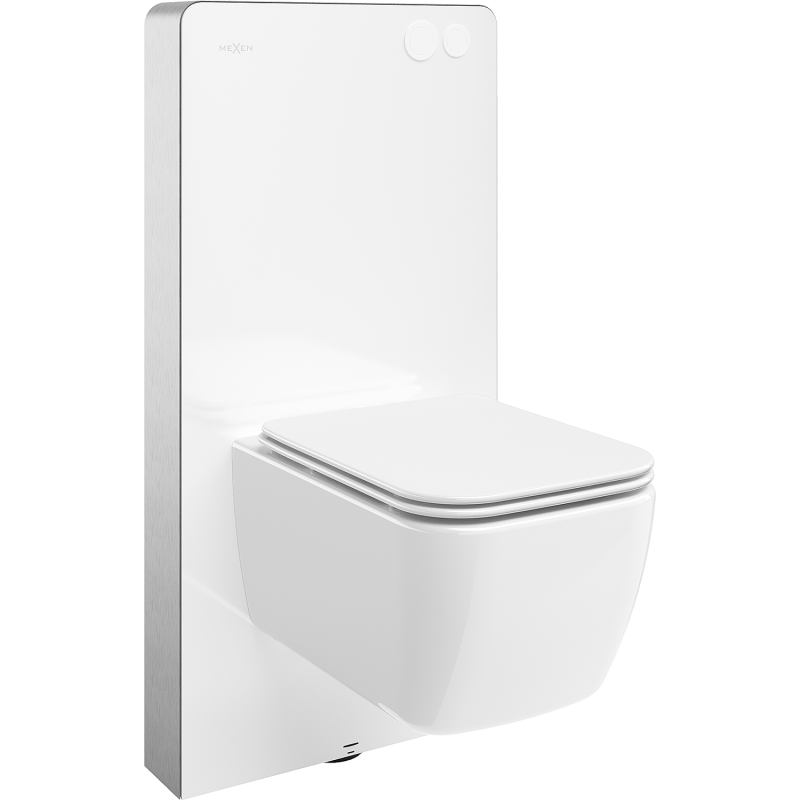 Mexen zestaw natynkowy WC stelaż pneumatyczny Tex Air G z miską WC Stella i deską wolnoopadającą, biały - 615030680800A-20