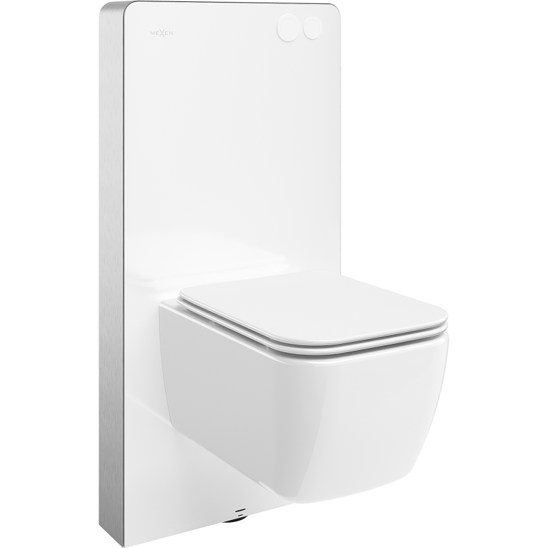 Mexen zestaw natynkowy WC stelaż pneumatyczny Tex Air G z miską WC Stella i deską wolnoopadającą, biały - 615030680900A-20