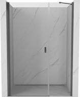 Mexen Mist-B drzwi prysznicowe uchylne 95 cm, transparent, gun metal - 8A2-095-001-95-00