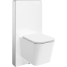Mexen zestaw natynkowy WC stelaż pneumatyczny Tex Air G z miską WC Teo Tornado i deską wolnoopadającą, biały - 615030850600TA-20