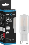 Mexen Aura żarówka LED G9, 2W, Neutralna - 4000K, 210 lm - L120-G9-0240-01