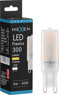 Mexen Aura żarówka LED G9, 3W, Ciepła - 3000K, 300 lm - L120-G9-0330-01