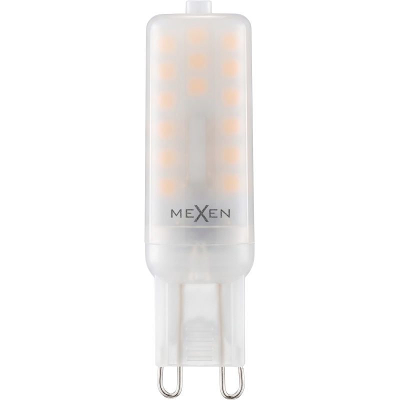 Mexen Aura żarówka LED G9, 3W, Ciepła - 3000K, 300 lm - L120-G9-0330-01