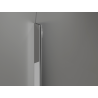 Mexen Kioto-P ścianka prysznicowa Walk-in 70 x 200 cm, transparent 8 mm, chrom - 800-070-101-01-00-P