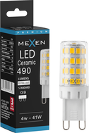 Mexen Aura żarówka LED G9, 4W, Neutralna - 4000K, 490 lm - L121-G9-0440-01