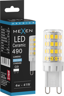 Mexen Aura żarówka LED G9, 4W, Zimno - 6500K, 490 lm - L121-G9-0465-01