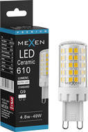 Mexen Aura żarówka LED G9, 4,8W, Neutralna - 4000K, 610 lm - L121-G9-0540-01