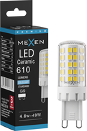 Mexen Aura żarówka LED G9, 4,8W, Zimna - 6500K, 610 lm - L121-G9-0565-01