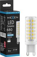 Mexen Aura żarówka LED G9, 6W, Zimna - 6500K, 680 lm - L121-G9-0665-01
