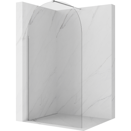 Mexen Kioto-Q ścianka prysznicowa Walk-in 100 x 200 cm, transparent 8 mm, chrom - 800-100-101-01-00-Q