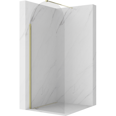 Mexen Kioto-Q ścianka prysznicowa Walk-in 80 x 200 cm, transparent 8 mm, chrom - 800-080-101-01-00-Q