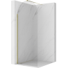 Mexen Kioto-Q ścianka prysznicowa Walk-in 80 x 200 cm, transparent 8 mm, chrom - 800-080-101-01-00-Q