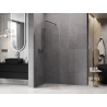 Mexen Kioto-Q ścianka prysznicowa Walk-in 80 x 200 cm, transparent 8 mm, miedź szczotkowana - 800-080-101-65-00-Q