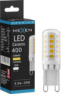 Mexen Aura żarówka LED ściemnialna G9, 3,5W, Ciepła - 3000K, 400 lm - L122-G9-0330-01
