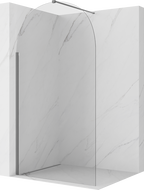Mexen Kioto-Q ścianka prysznicowa Walk-in 90 x 200 cm, transparent 8 mm, gun metal - 800-090-101-95-00-Q