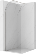 Mexen Kioto-Q ścianka prysznicowa Walk-in 80 x 200 cm, transparent 8 mm, gun metal - 800-080-101-95-00-Q