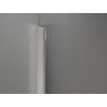Mexen Kioto-Q ścianka prysznicowa Walk-in 80 x 200 cm, transparent 8 mm, gun metal - 800-080-101-95-00-Q