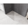 Mexen Kioto-Q ścianka prysznicowa Walk-in 90 x 200 cm, transparent 8 mm, nikiel szczotkowany - 800-090-101-97-00-Q