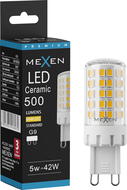 Mexen Aura żarówka LED ściemnialna G9, 5W, Ciepła - 3000K, 500 lm - L122-G9-0530-01