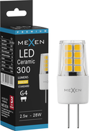 Mexen Oris żarówka LED G4, 2,5W, Ciepła - 3000K, 300 lm - L115-G4-0230-01