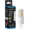 Mexen Oris żarówka LED G4, 3W, Ciepła - 3000K, 360 lm - L115-G4-0330-01