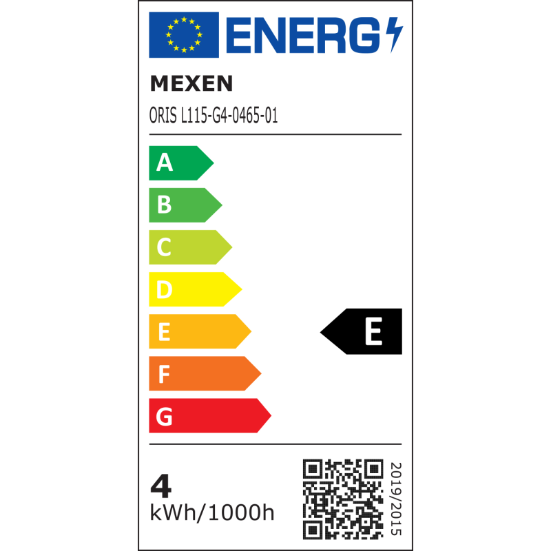 Mexen Oris żarówka LED G4, 4W, Zimna - 6500K, 490 lm - L115-G4-0465-01