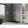 Mexen Mist-B kabina prysznicowa uchylna 100 x 70 cm, transparent, gun metal - 8A2T-100-070-95-00