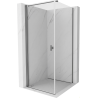 Mexen Mist-B kabina prysznicowa uchylna 95 x 95 cm, transparent, gun metal - 8A2T-095-095-95-00