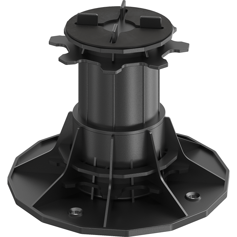 Mexen UniBase klips montażowy startowy do deski tarasowej + wkręt 4 x 30 mm (10 szt.)  - C9908-01