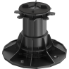 Mexen UniBase klips montażowy startowy do deski tarasowej + wkręt 4 x 30 mm (10 szt.)  - C9908-01