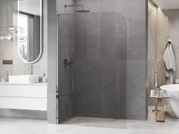 Mexen Kioto-P ścianka prysznicowa Walk-in 70 x 200 cm, transparent 8 mm, chrom - 800-070-101-01-00-P