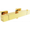 Mexen Cube termostatyczna bateria prysznicowa, złota - 77250-50