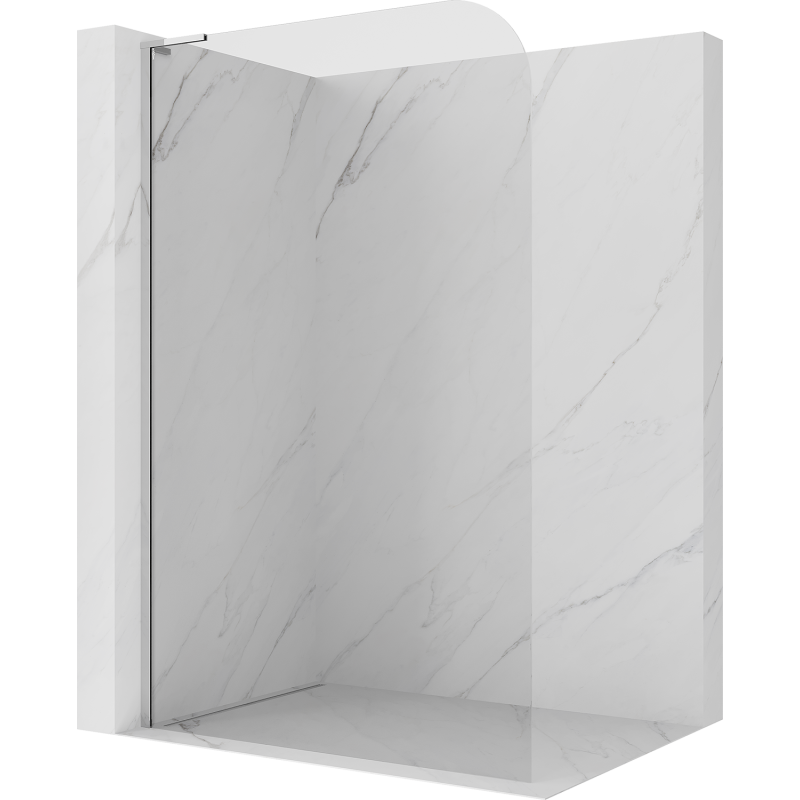 Mexen Kioto-P L ścianka prysznicowa Walk-in 110 x 200 cm, transparent 8 mm, chrom - 800-110-103-01-00-P