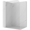 Mexen Kioto-P L ścianka prysznicowa Walk-in 70 x 200 cm, transparent 8 mm, chrom - 800-070-103-01-00-P