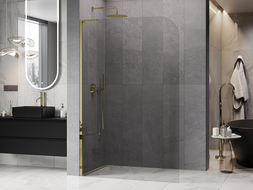 Mexen Kioto-P L ścianka prysznicowa Walk-in 70 x 200 cm, transparent 8 mm, chrom - 800-070-103-01-00-P