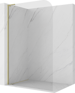 Mexen Kioto-P L ścianka prysznicowa Walk-in 70 x 200 cm, transparent 8 mm, złota - 800-070-103-50-00-P