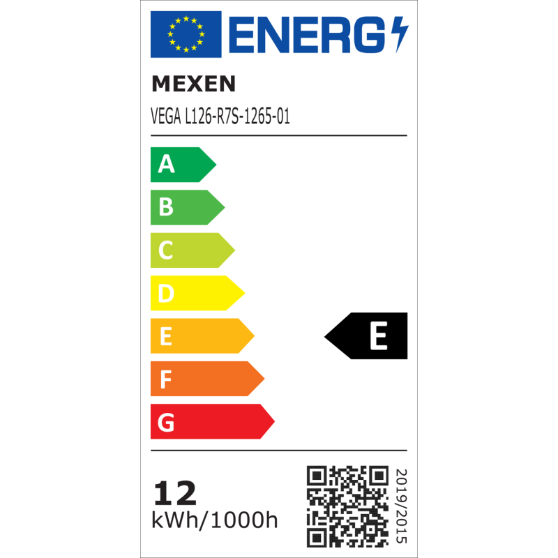 Mexen Vega żarówka LED R7S, 12W, Zimna - 6500K, 1550 lm - L126-R7S-1265-01