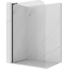 Mexen Kioto-P L ścianka prysznicowa Walk-in 70 x 200 cm, transparent 8 mm, gun gray szczotkowany - 800-070-103-66-00-P