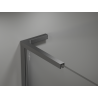 Mexen Kioto-P L ścianka prysznicowa Walk-in 90 x 200 cm, transparent 8 mm, gun metal - 800-090-103-95-00-P