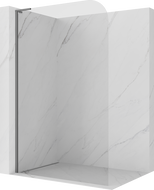 Mexen Kioto-P L ścianka prysznicowa Walk-in 110 x 200 cm, transparent 8 mm, gun metal - 800-110-103-95-00-P