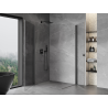 Mexen Mist-B Duo kabina prysznicowa uchylna 80 x 70 cm, transparent, gun metal - 8A2-080-070-95-00