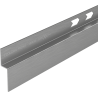 Mexen Line-B listwa brodzikowa czołowa 180 cm, gun gray szczotkowany - 186603180U