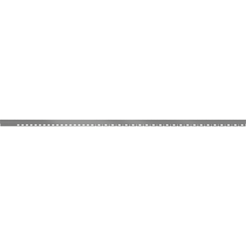 Mexen Line-B listwa brodzikowa czołowa 180 cm, gun gray szczotkowany - 186603180U